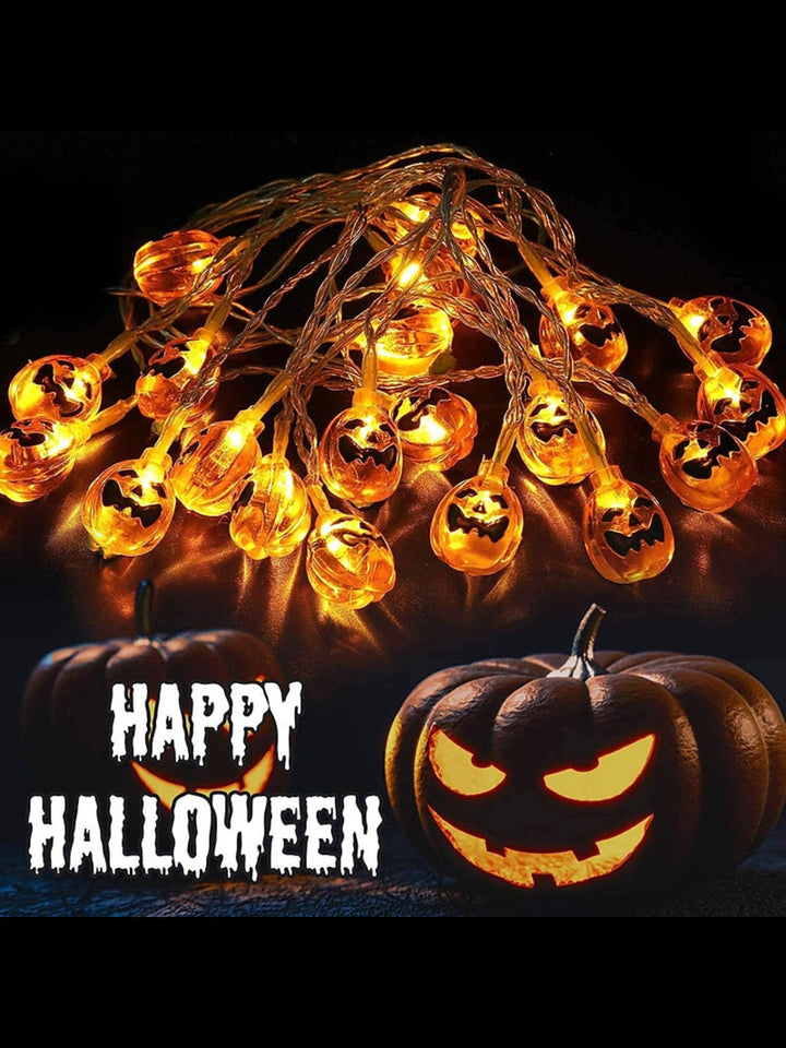 Halloween Pumpkin Indoor Decoration Atmospheric String Lights