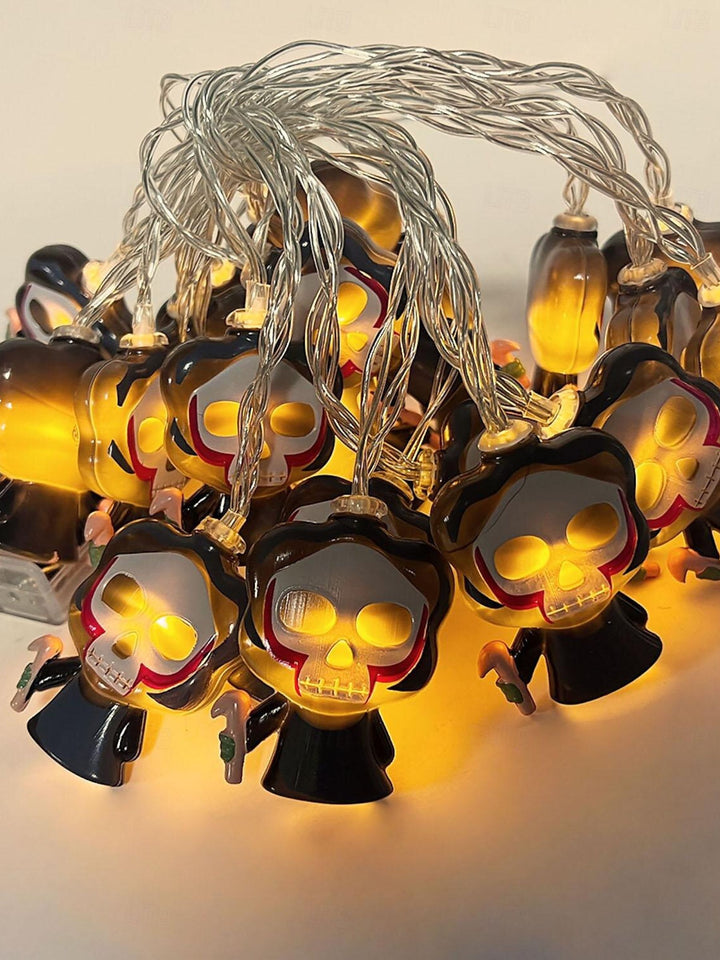 Mini Cute Halloween Pumpkin Decoration String Lights