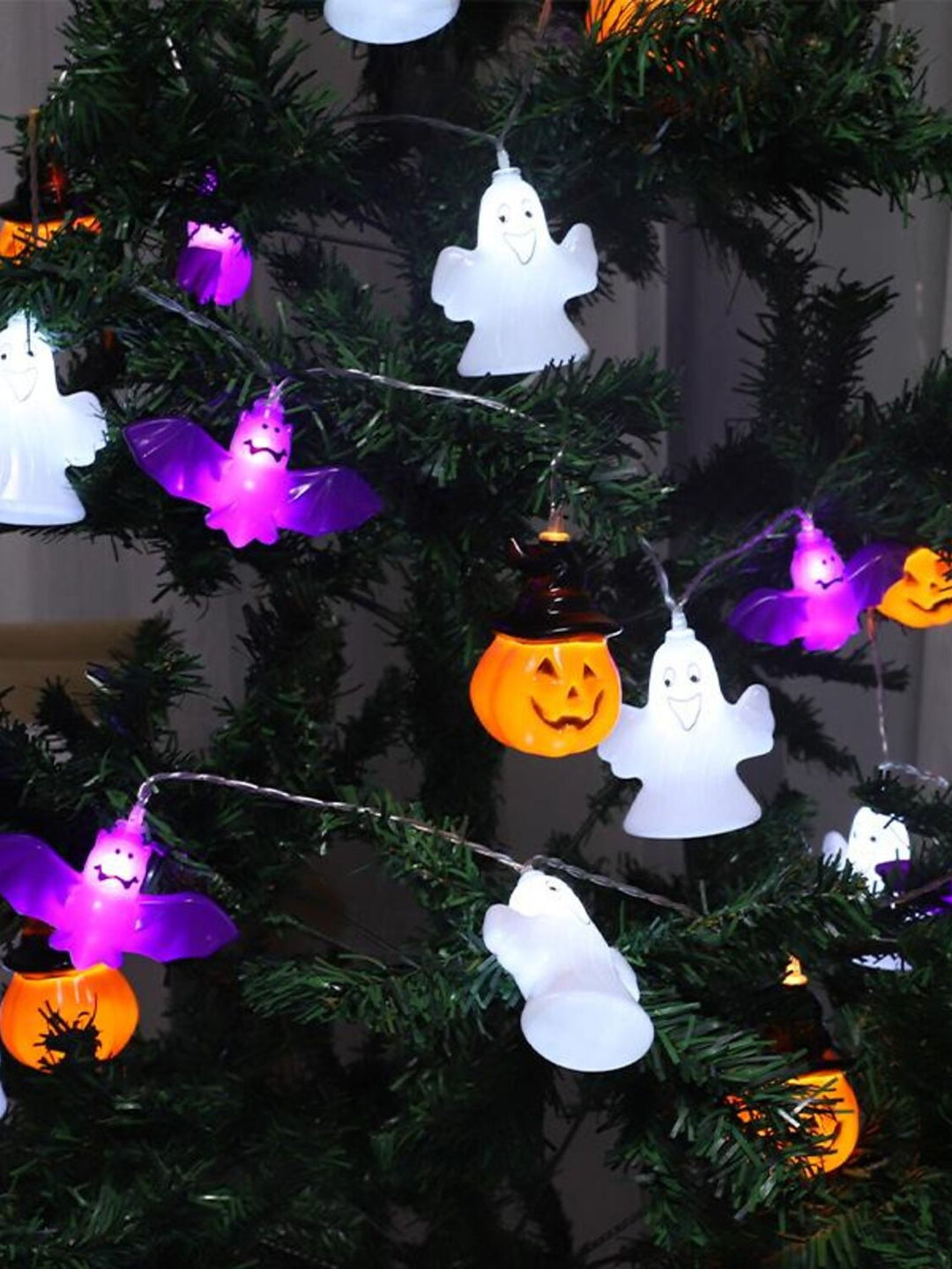 Mini Cute Halloween Pumpkin Decoration String Lights