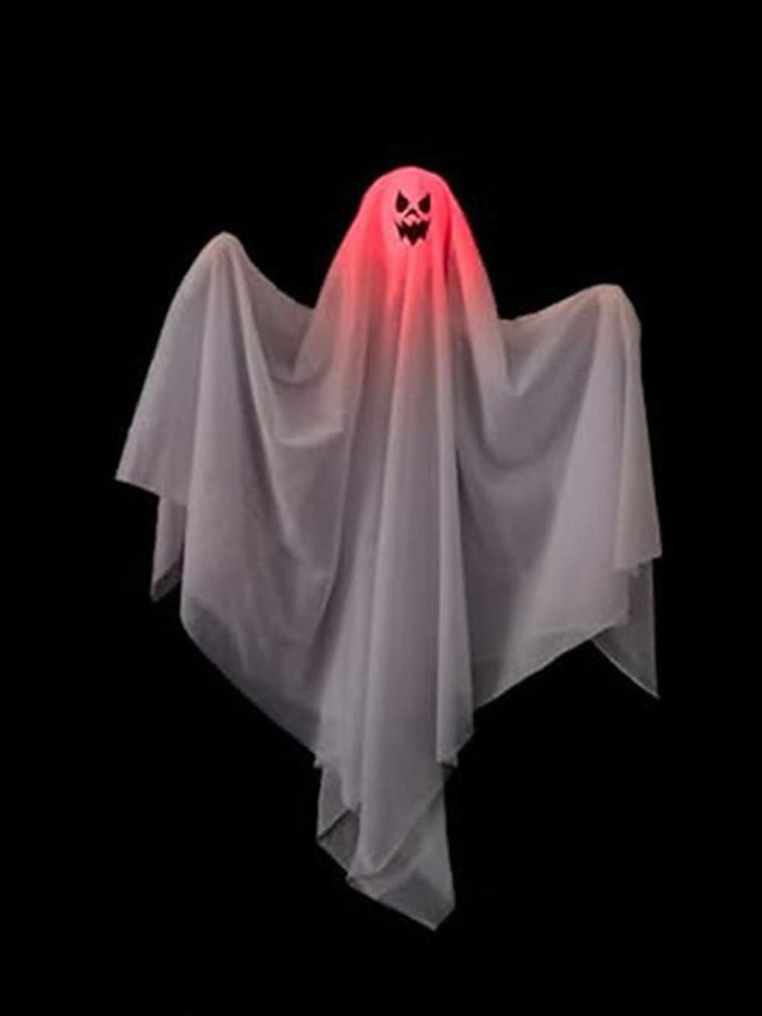 Glowing Hanging Horror LED Ghost Scary Ambiance Light Halloween Decorative Props