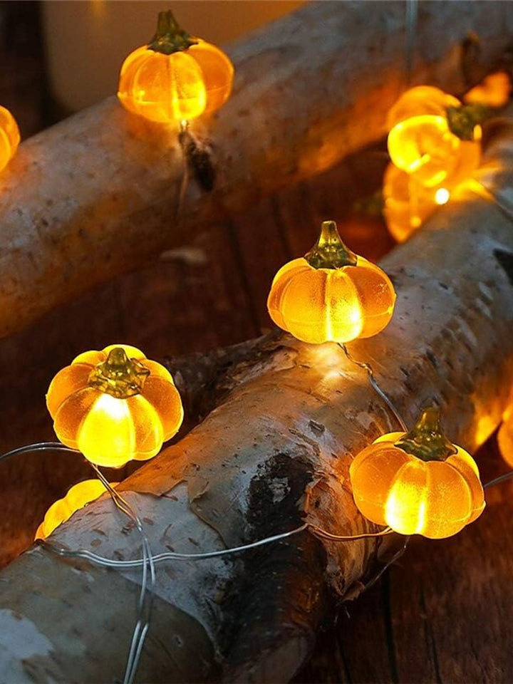 Halloween 3D Cute Pumpkin LED String Lights Party Decoration