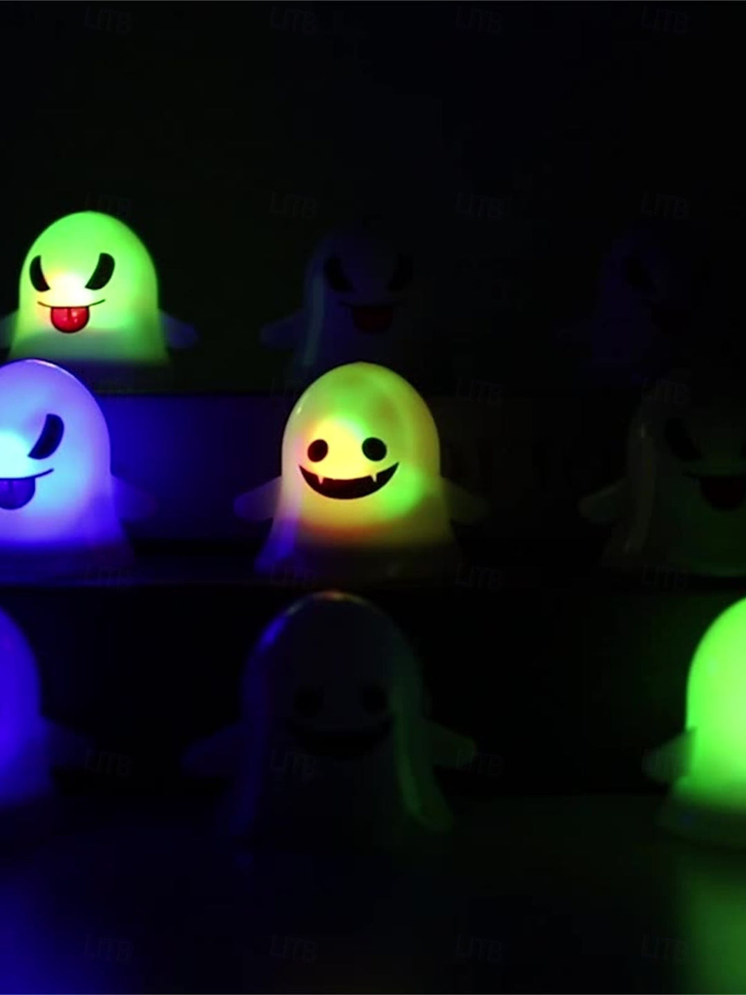 Halloween Terrible Spooky Theme Party Decorative Ghost Lights