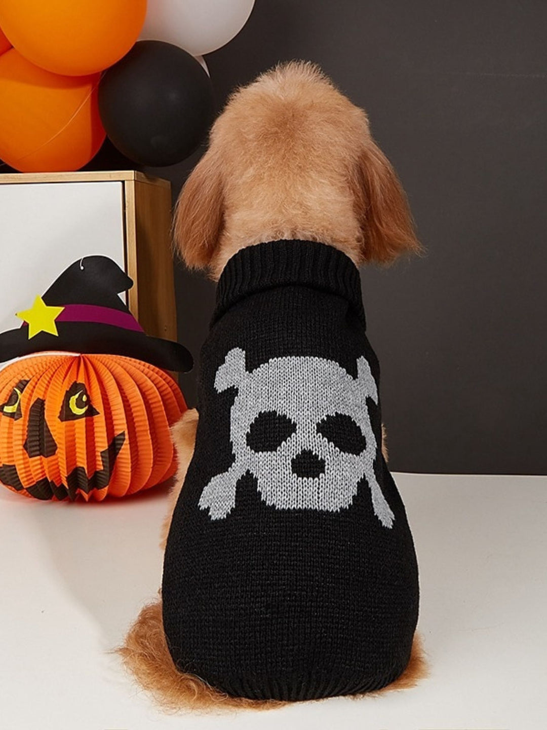 Halloween Cute Knitted Pet Sweather Funny Costumes