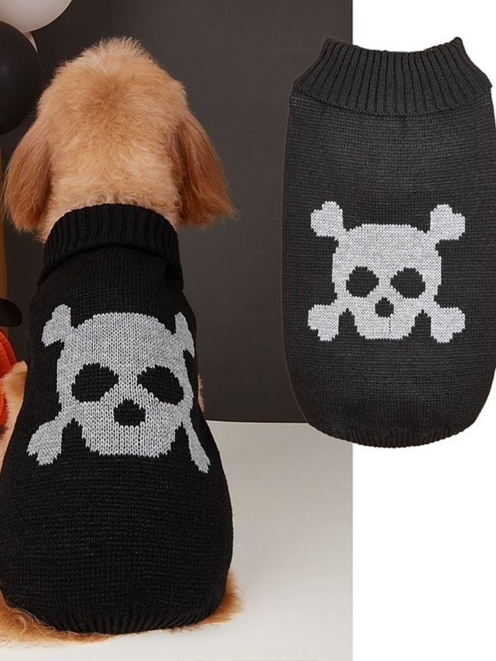 Halloween Cute Knitted Pet Sweather Funny Costumes