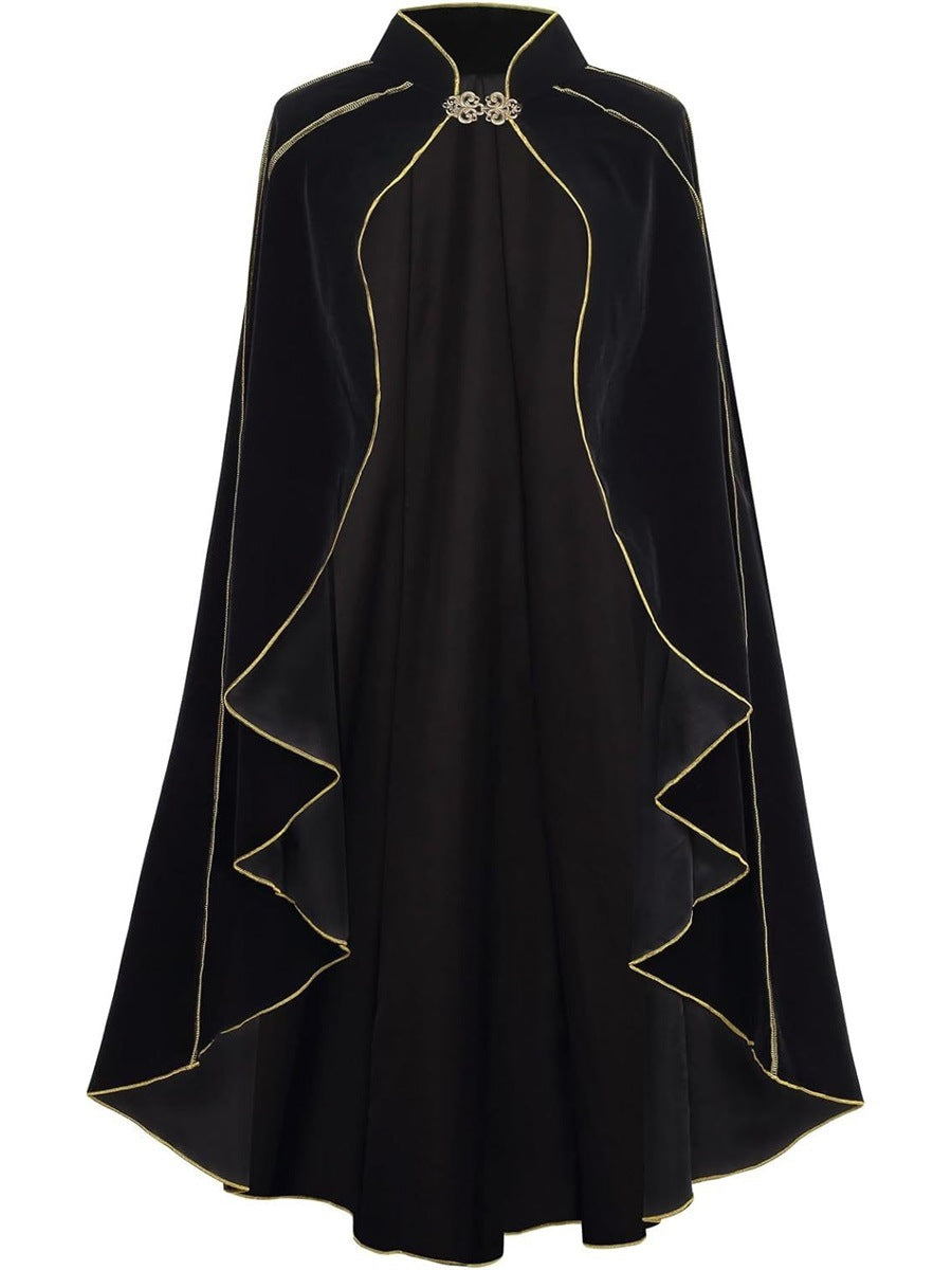 Retro Vintage Punk & Gothic Medieval Plague Doctor Witches Cosplay Cloak