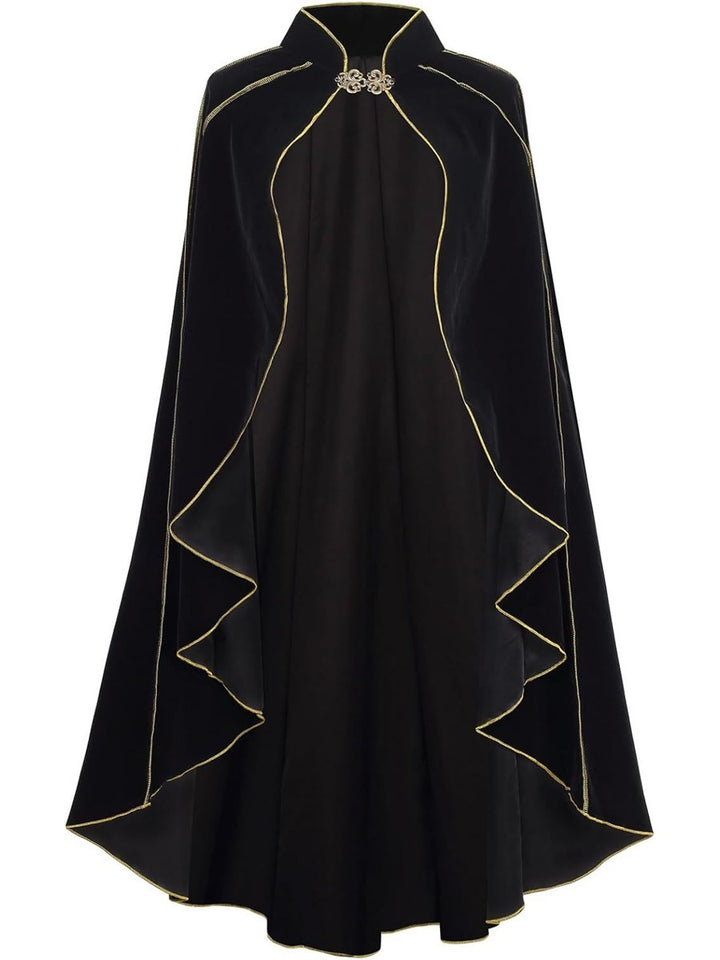 Retro Vintage Punk & Gothic Medieval Plague Doctor Witches Cosplay Cloak