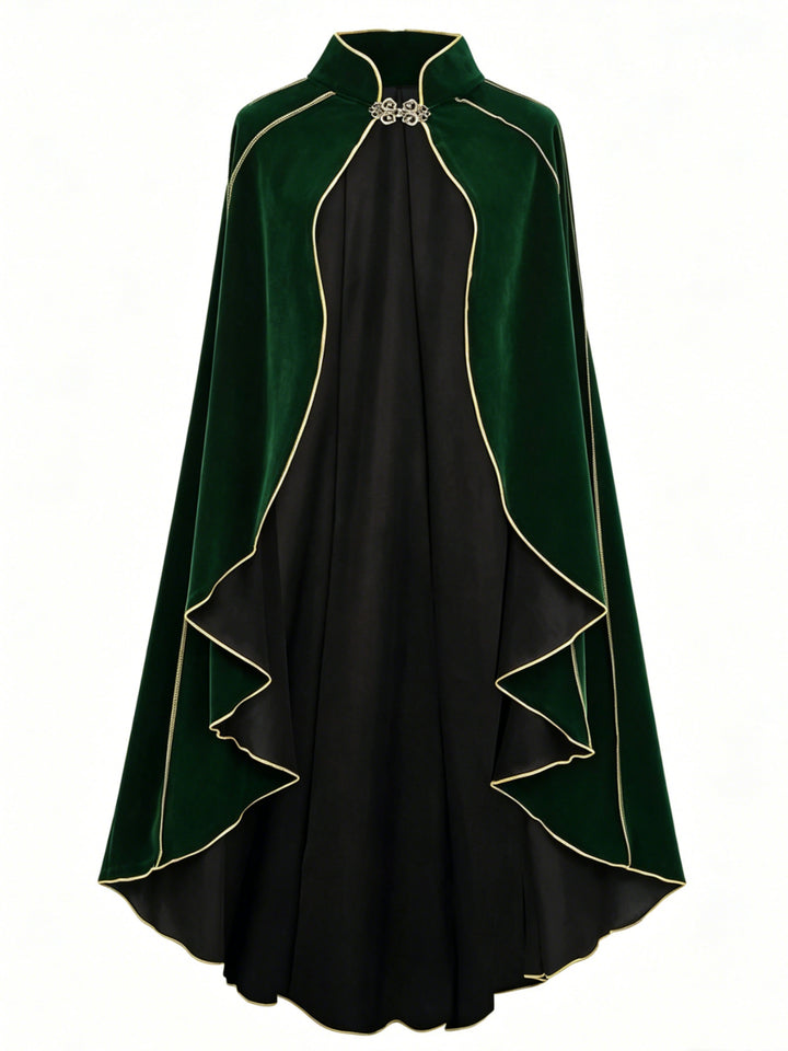 Retro Vintage Punk & Gothic Medieval Plague Doctor Witches Cosplay Cloak