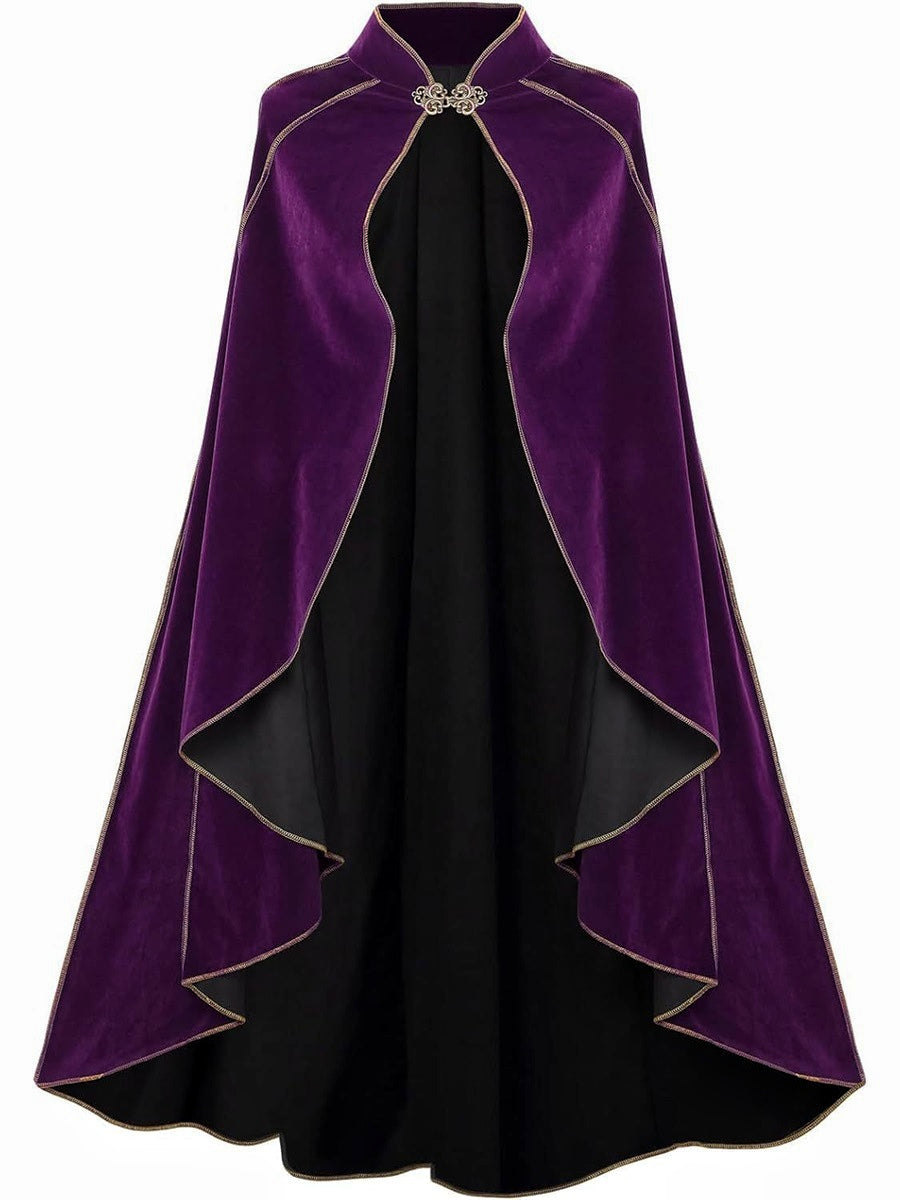 Retro Vintage Punk & Gothic Medieval Plague Doctor Witches Cosplay Cloak