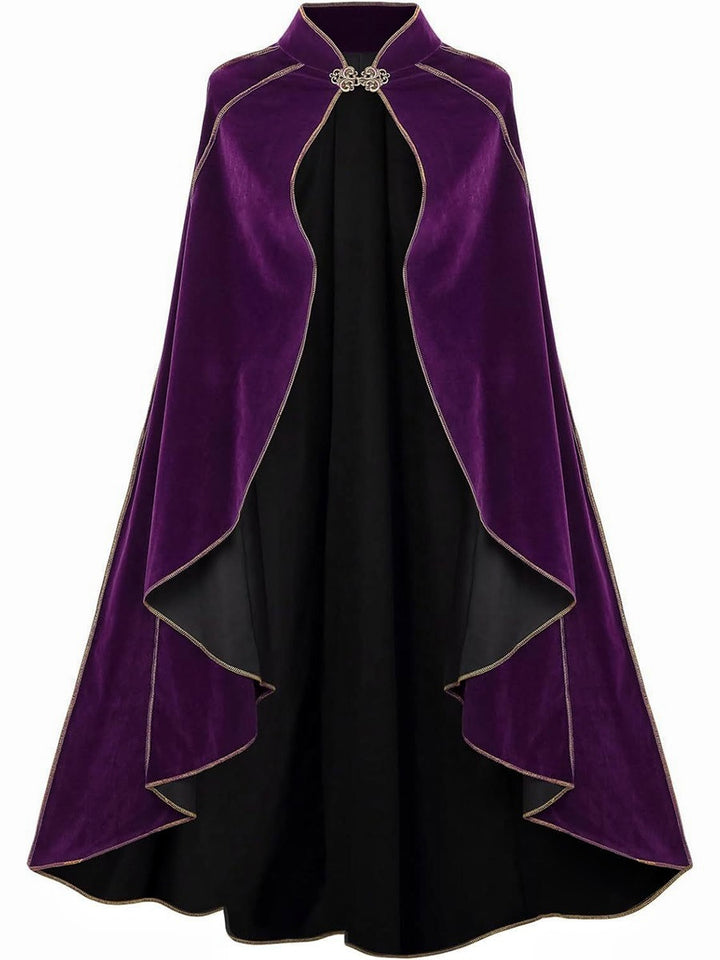 Retro Vintage Punk & Gothic Medieval Plague Doctor Witches Cosplay Cloak