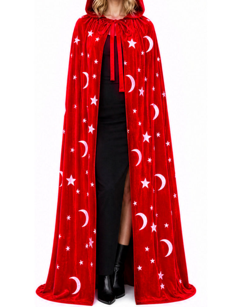 Retro Vintage Punk & Gothic Medieval Plague Doctor Witches Cosplay Cloak