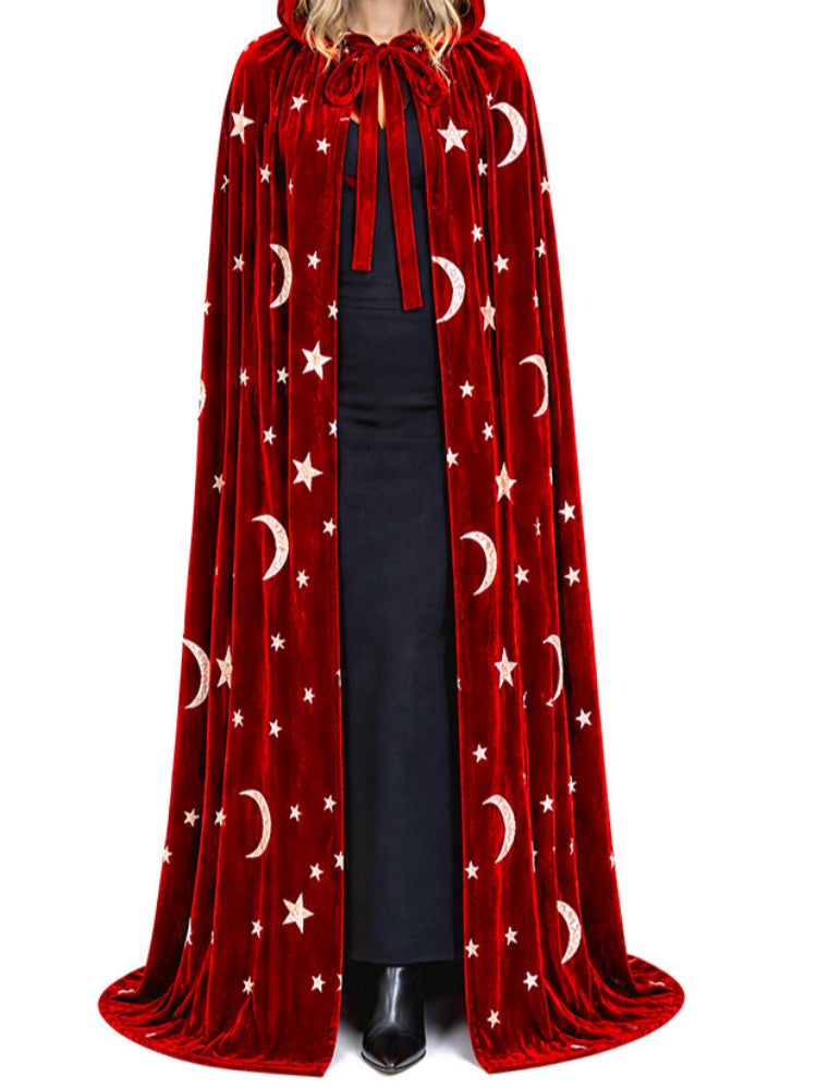 Retro Vintage Punk & Gothic Medieval Plague Doctor Witches Cosplay Cloak