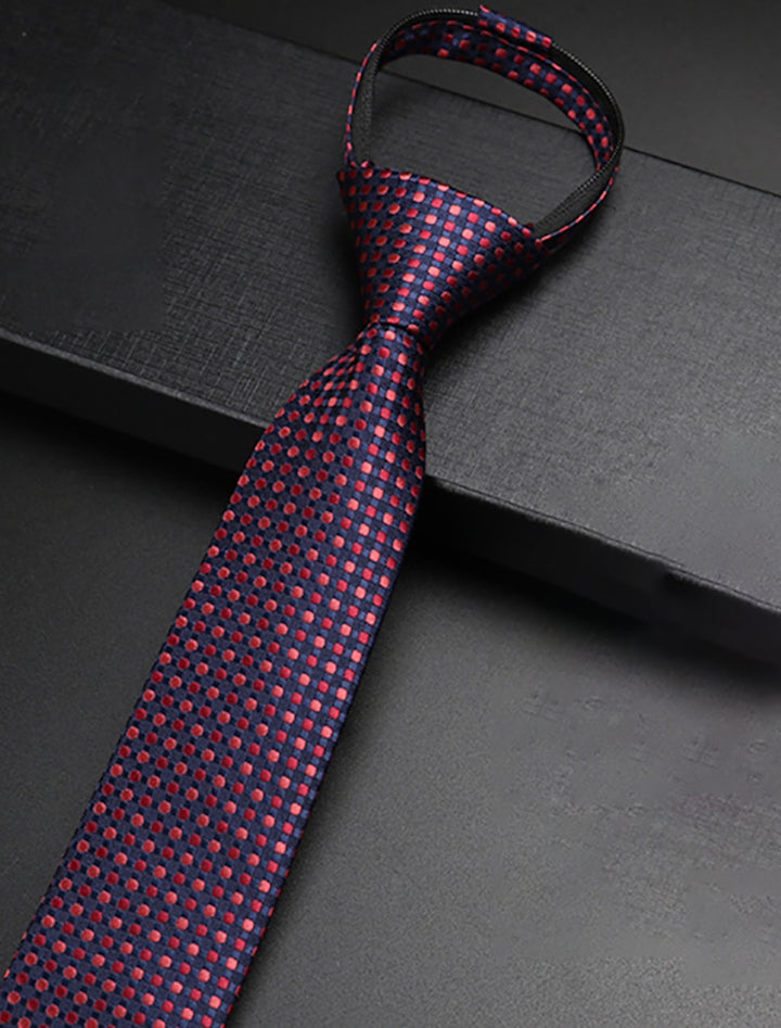 Men's Basic Ties Striped Solid Color