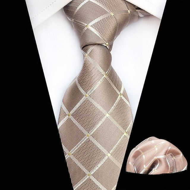 Men's Ties Neckties Work Print Formal Business