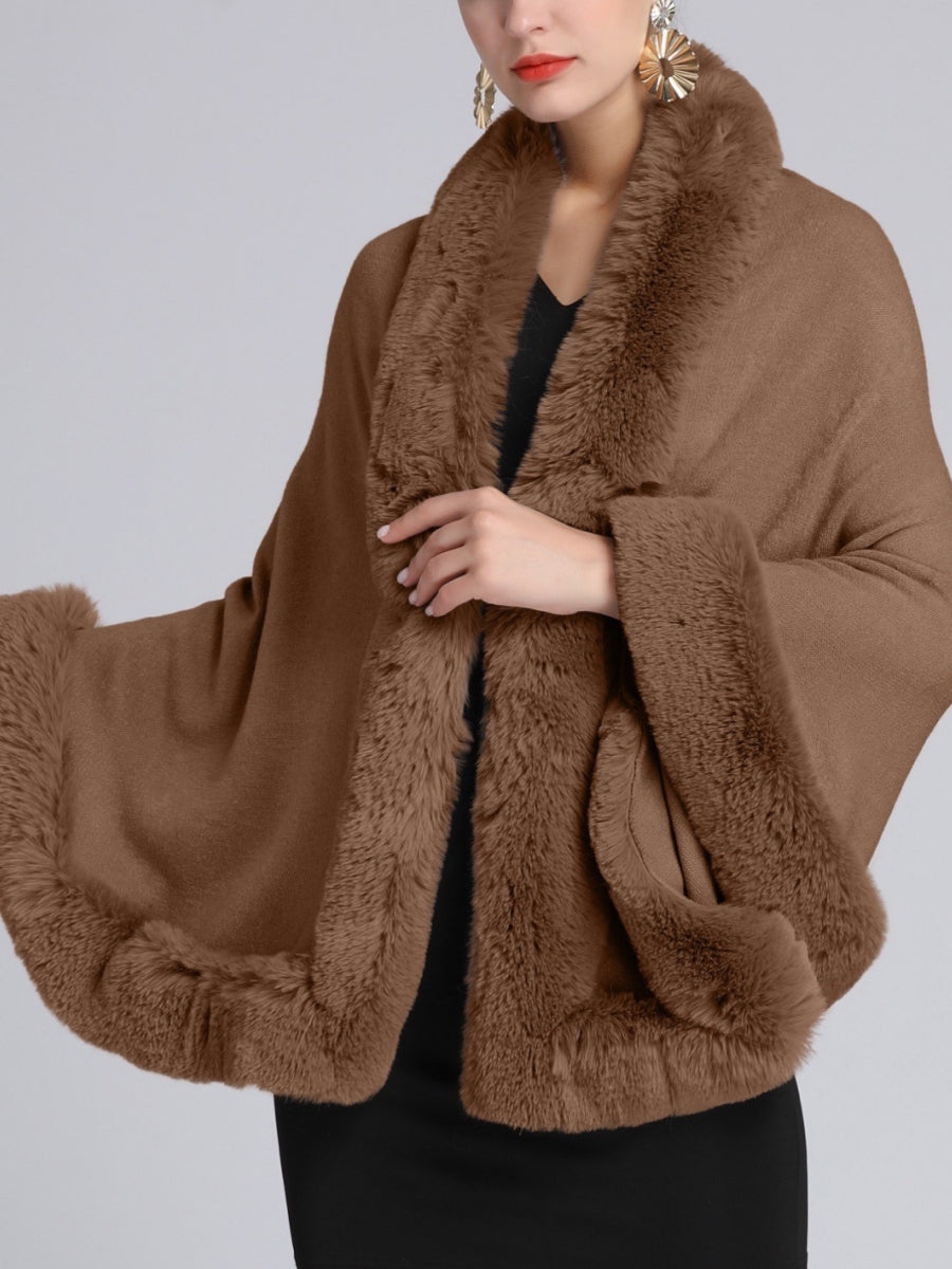 Women's Wedding Bridal Long Sleeves Wrap/Shawls With Pure Color & Split Joint