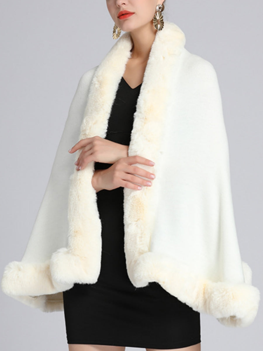 Women's Wedding Bridal Long Sleeves Wrap/Shawls With Pure Color & Split Joint