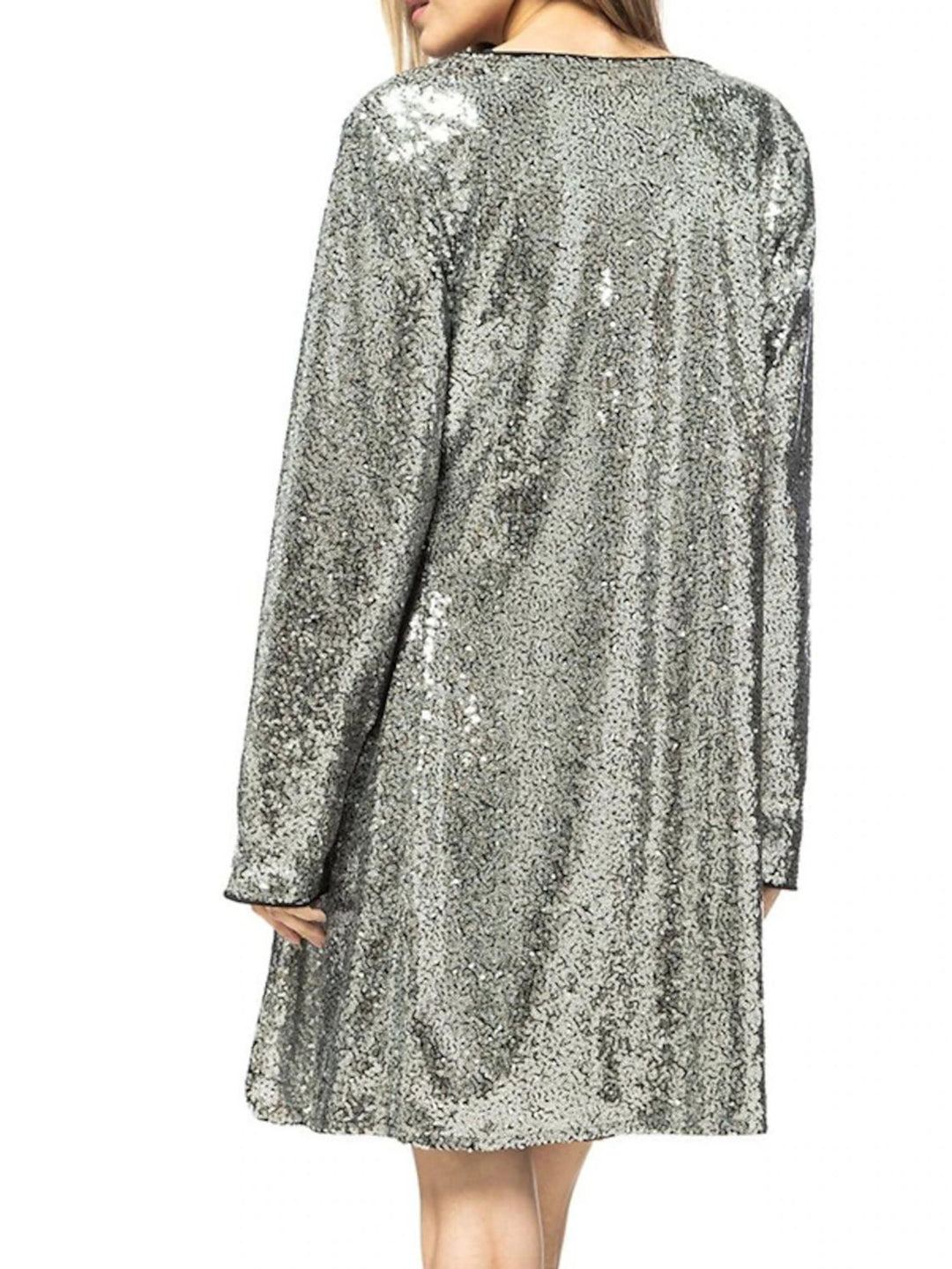 Women's Wrap Long Sleeves Sparkling Sequined Wedding Guest 's Coats / Jackets