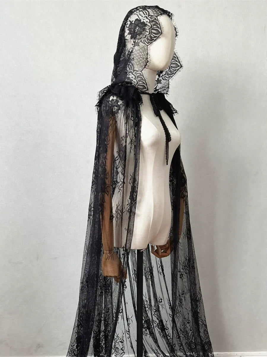 Women's Delicated Lace Solid Color Wedding Wraps