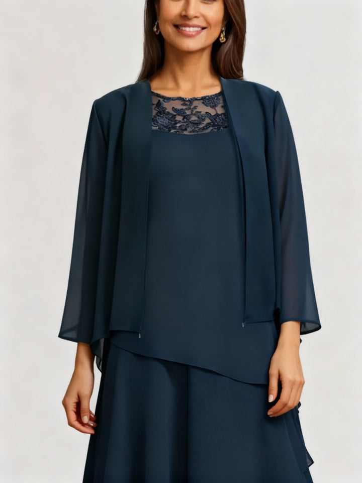 Chiffon Long Sleeves Pure Color Jacket Wraps - Mondressy Chiffon Long Sleeves Pure Color Jacket Wraps - Mondressy