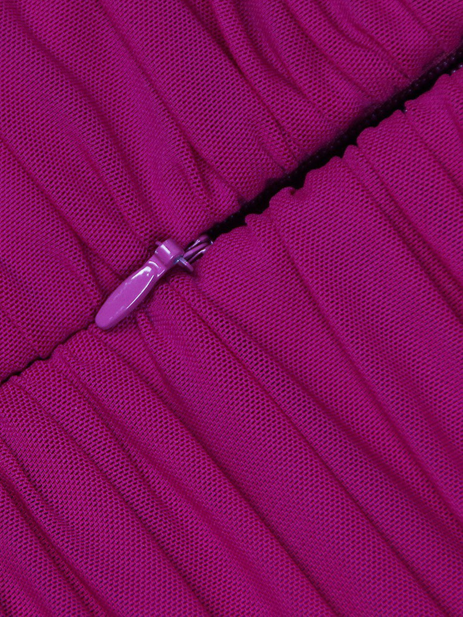 Sheath/Column Sweetheart Sleeveless Ruched Evening Dresses with Rhinestones