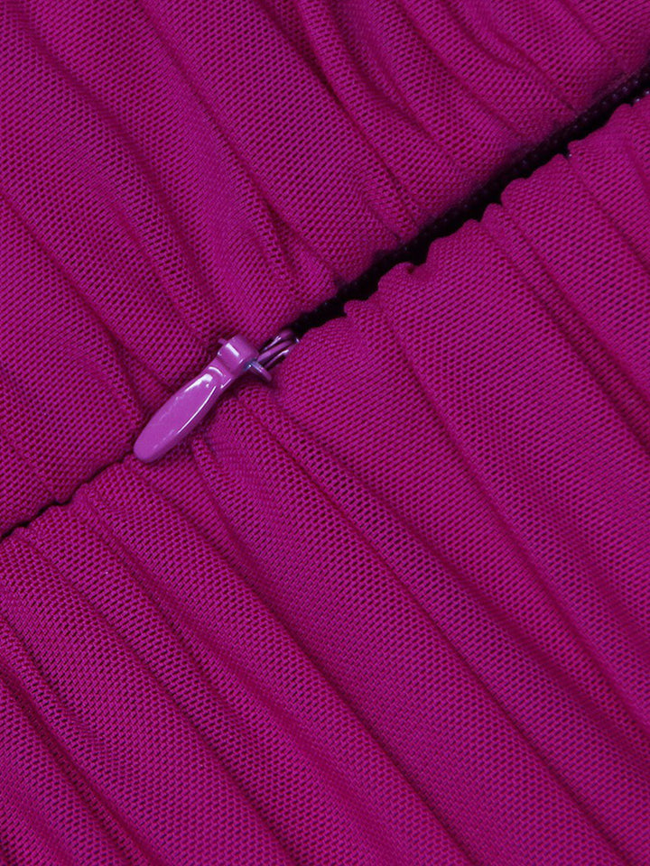 Sheath/Column Sweetheart Sleeveless Ruched Evening Dresses with Rhinestones