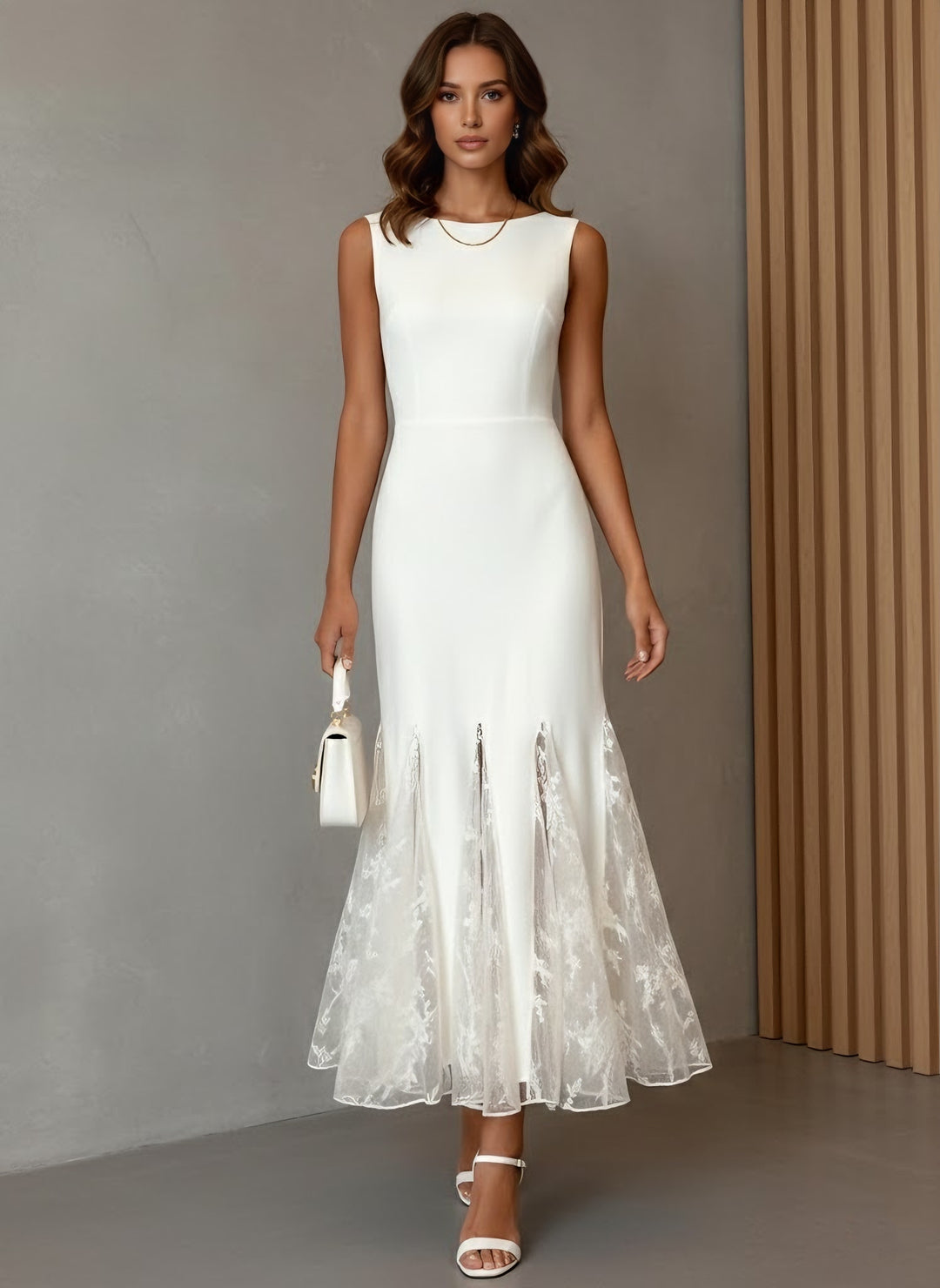boatneck cocktail dress A-Line/Princess Boat Neck Stretch Satin Cocktail Dresses Sleeveless Tea-Length Graduation Dress Pleated Little White Dresses Black
