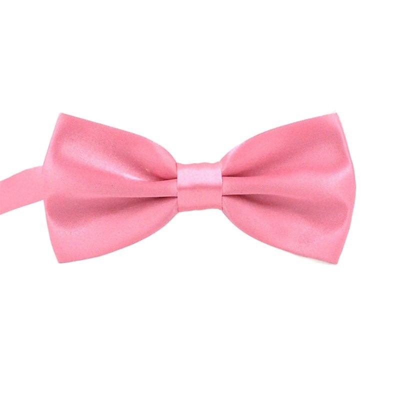 Men's Solid Colored Bow Tie Fashion Party Wedding Formal Evening
