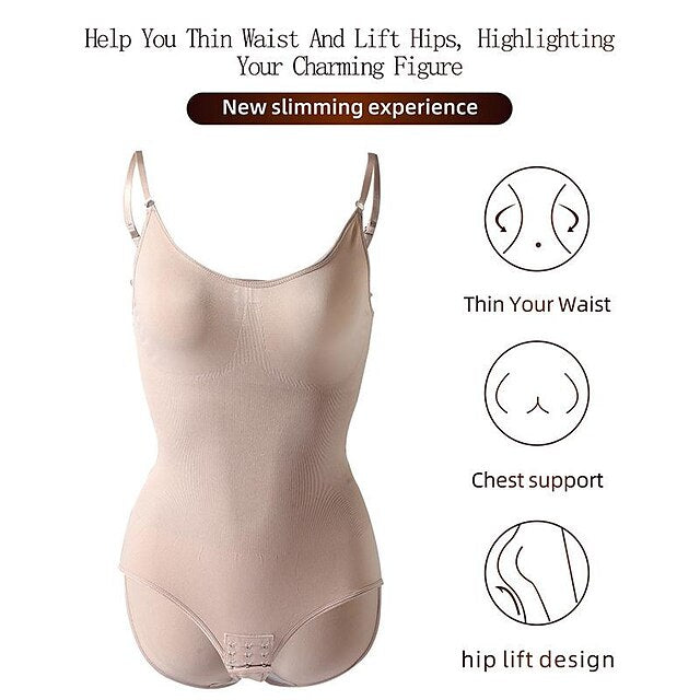 Shapewear Tummy Control High Compression Body Shaper for Women Butt Lifter Thigh Slimmer