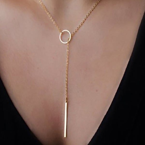 Simple Round Chain Necklaces/Lariat Necklace