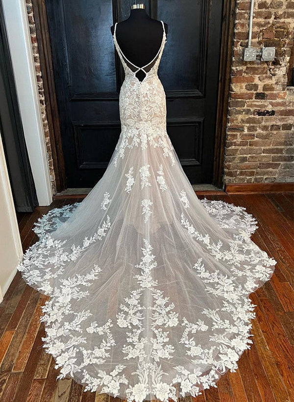 2026 Bridal Wedding Dresses Elegant Women's Sheath/Column V-Neck Spaghetti Straps Sleeveless Floor-Length Beach Wedding Gowns, Ivory 2026 Bridal Wedding Dresses Elegant Women's Sheath/Column V-Neck Spaghetti Straps Sleeveless Floor-Length Beach Wedding Gowns, Ivory