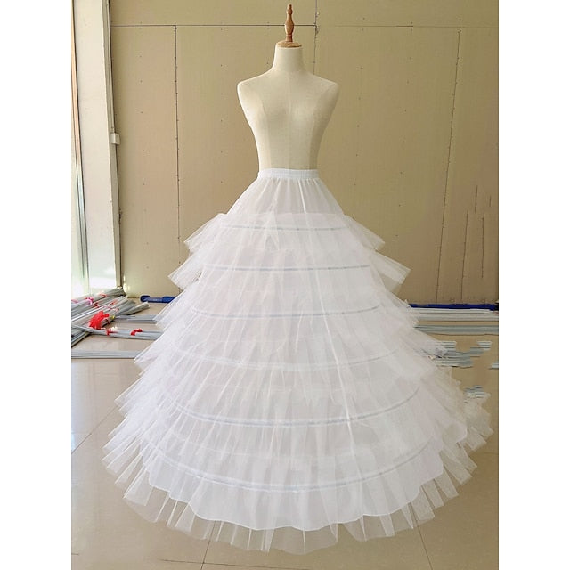 Floor-length Ball Gown Slip / Wedding Petticoats with Lace-up