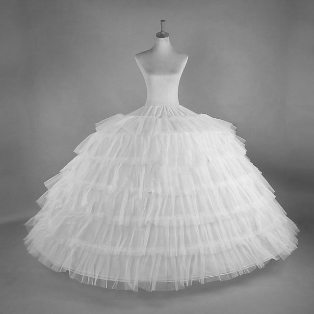 Floor-length Ball Gown Slip / Wedding Petticoats with Lace-up Floor-length Ball Gown Slip / Wedding Petticoats with Lace-up