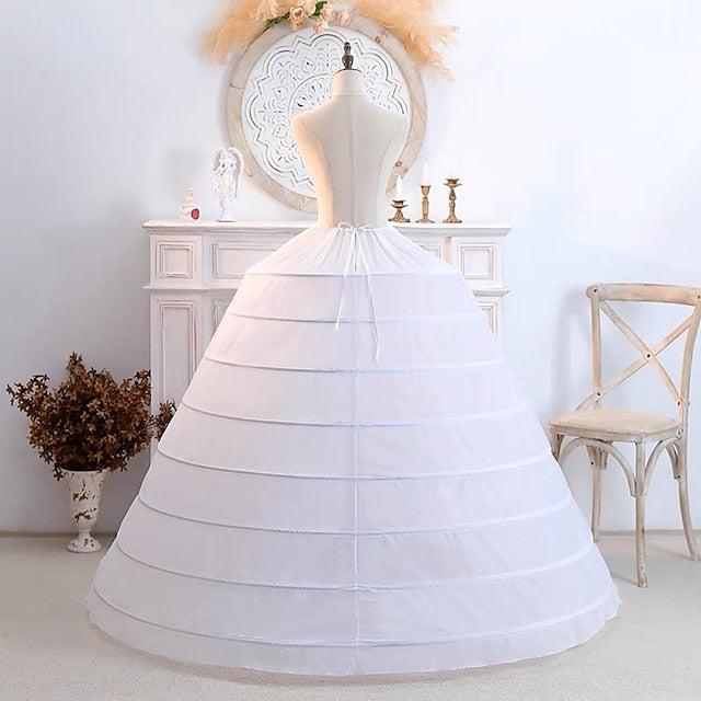 Wedding Tulle Floor-length Petticoats with Lace-up