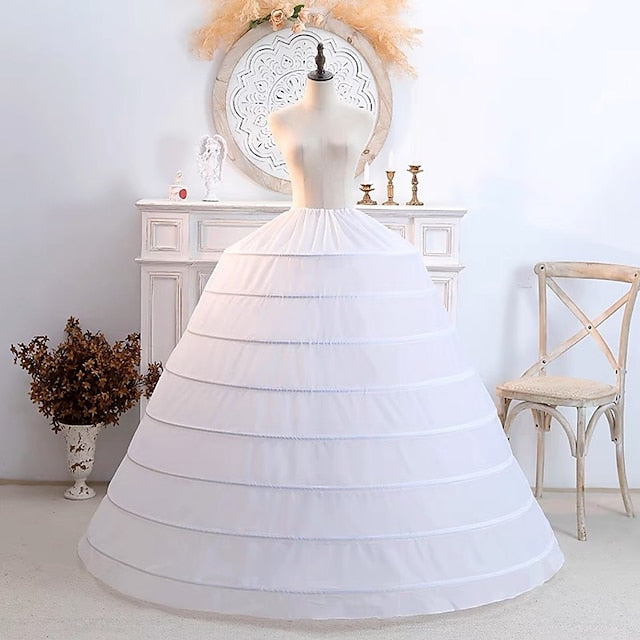 Wedding Tulle Floor-length Petticoats with Lace-up