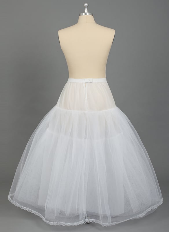 Ball Gown Slip Nylon/Tulle Netting 4 Tiers PLUS SIZE Petticoats