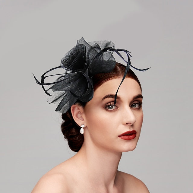 Women's Fascinators For Party Wedding Special Occasion With Feather