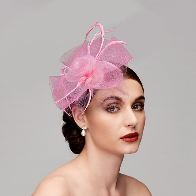 Women's Fascinators For Party Wedding Special Occasion With Feather