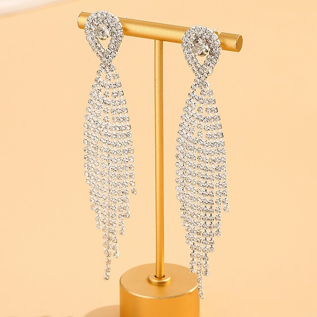 Luxury Elegant Wedding Party Holiday Earrings