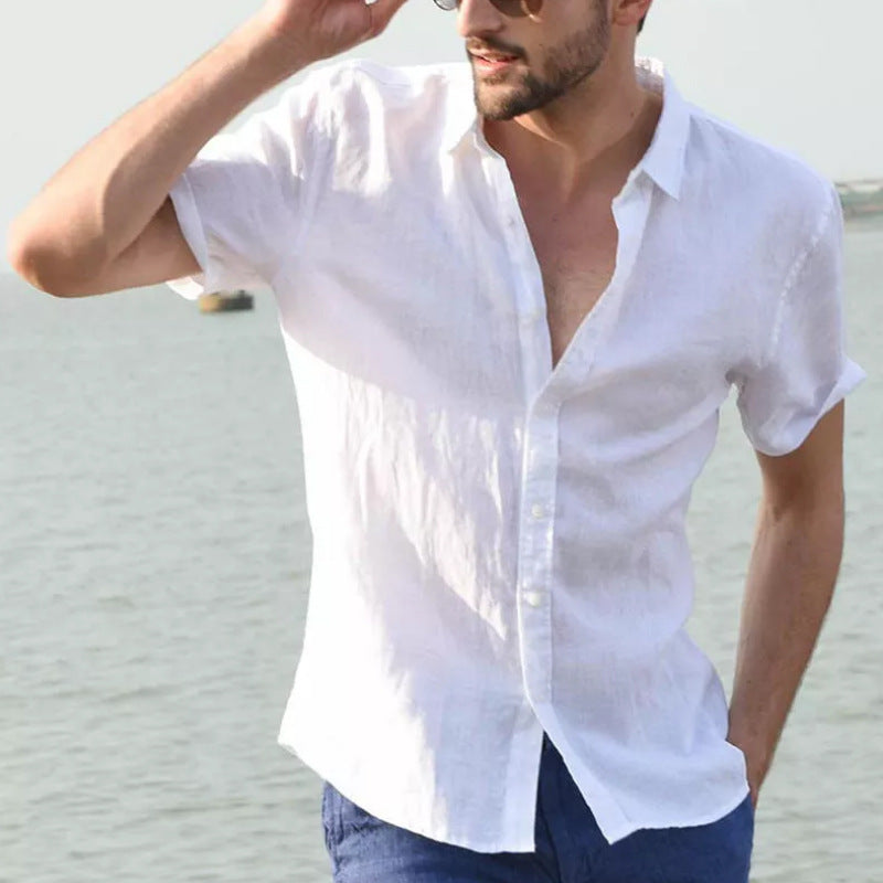 Men's Casual Solid Color Shirt