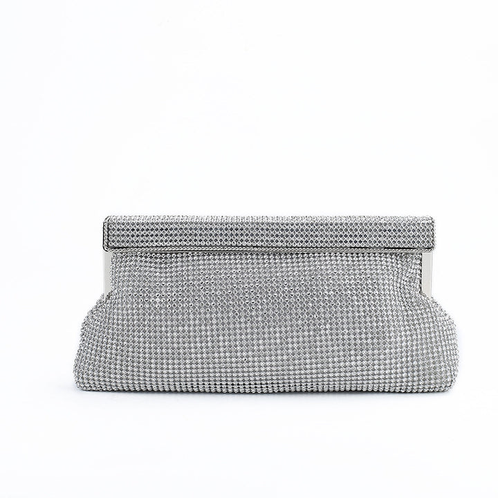 Imitation Diamond Sequin Crossbody Clutch Bags