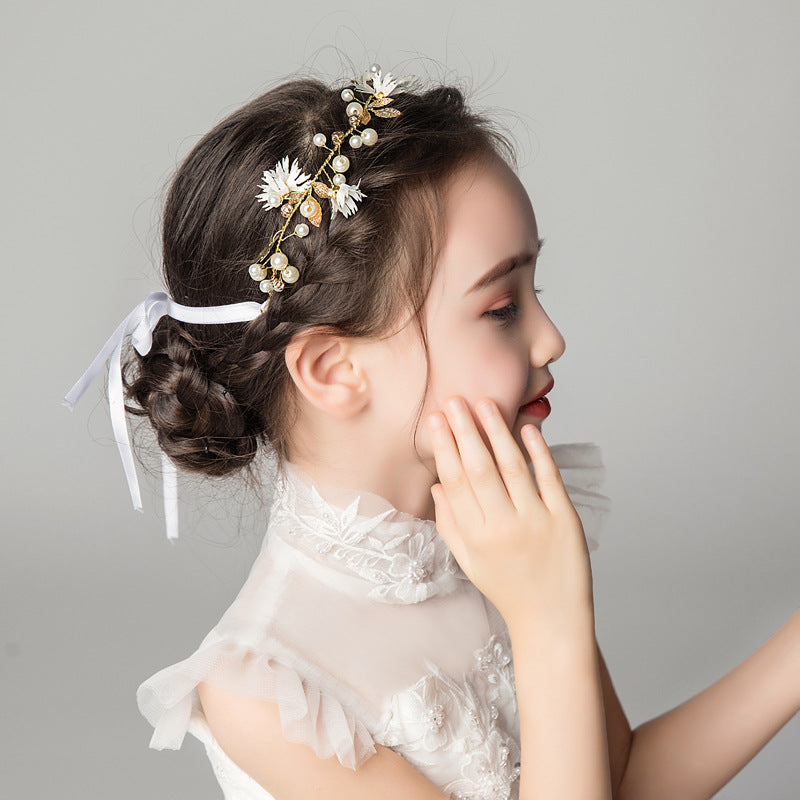 Children's Dress Accessories Gold Headband