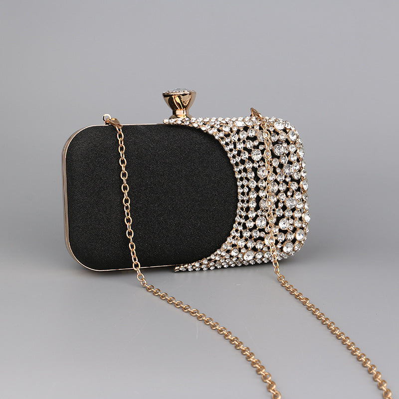 Imitation Diamond Retro Versatile Clutch Bags