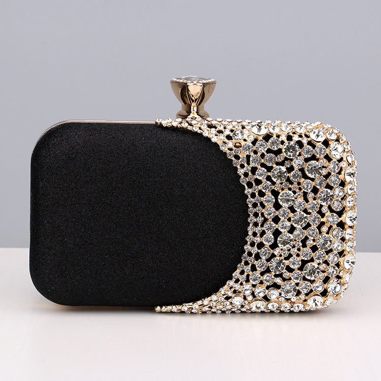 Imitation Diamond Retro Versatile Clutch Bags