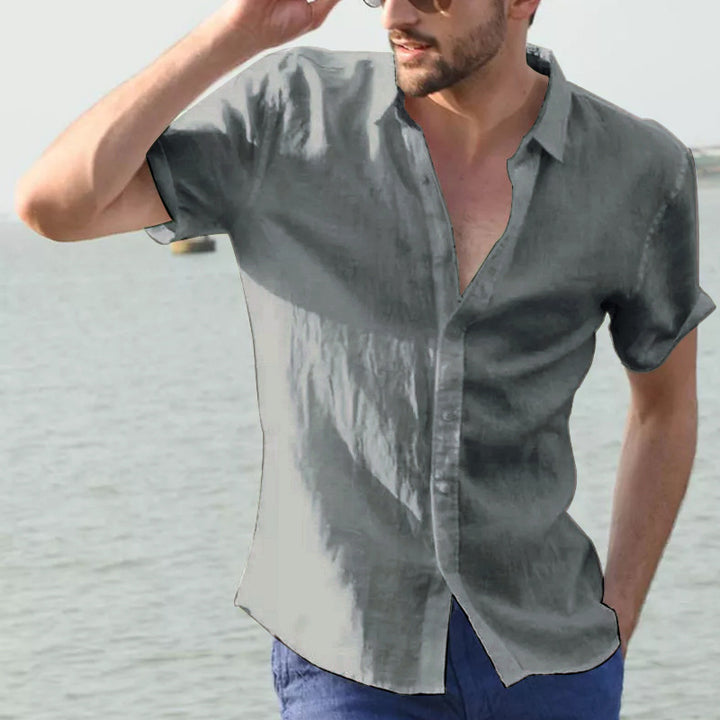 Men's Casual Solid Color Shirt