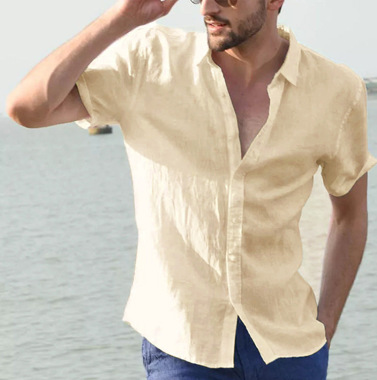 Men's Casual Solid Color Shirt