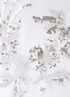 A-Line/Princess Scoop Mother of the Bride Dresses Lace Sequins 3/4 Sleeves Floor Length