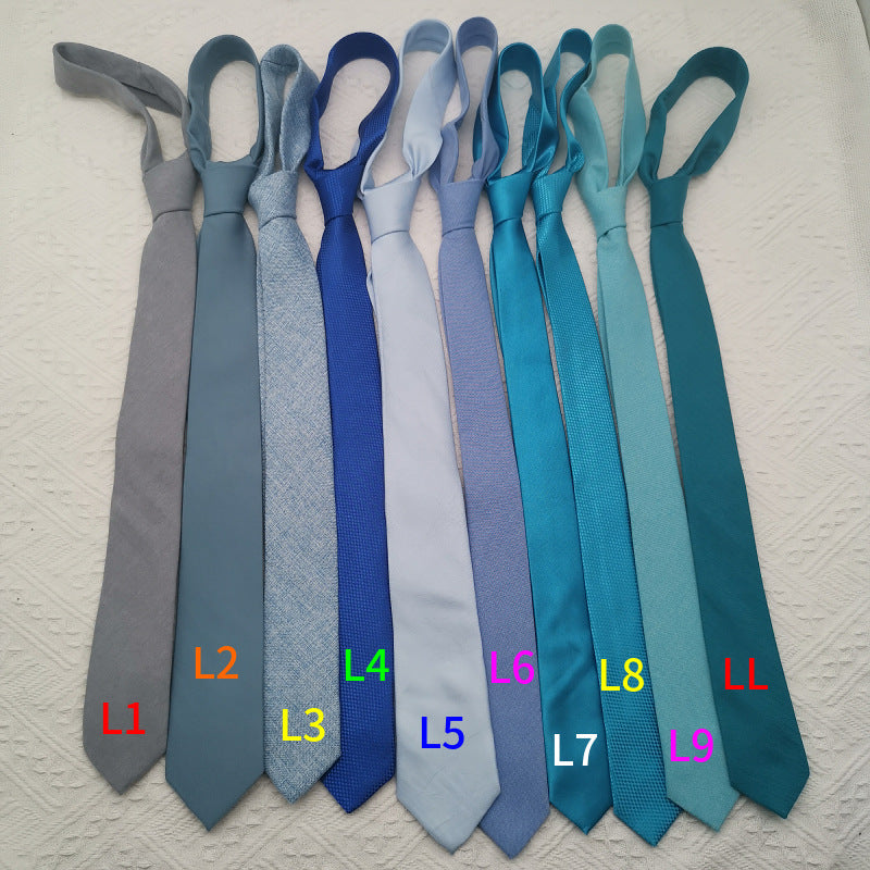 Men's Business Formal Evening Solid Color Tie