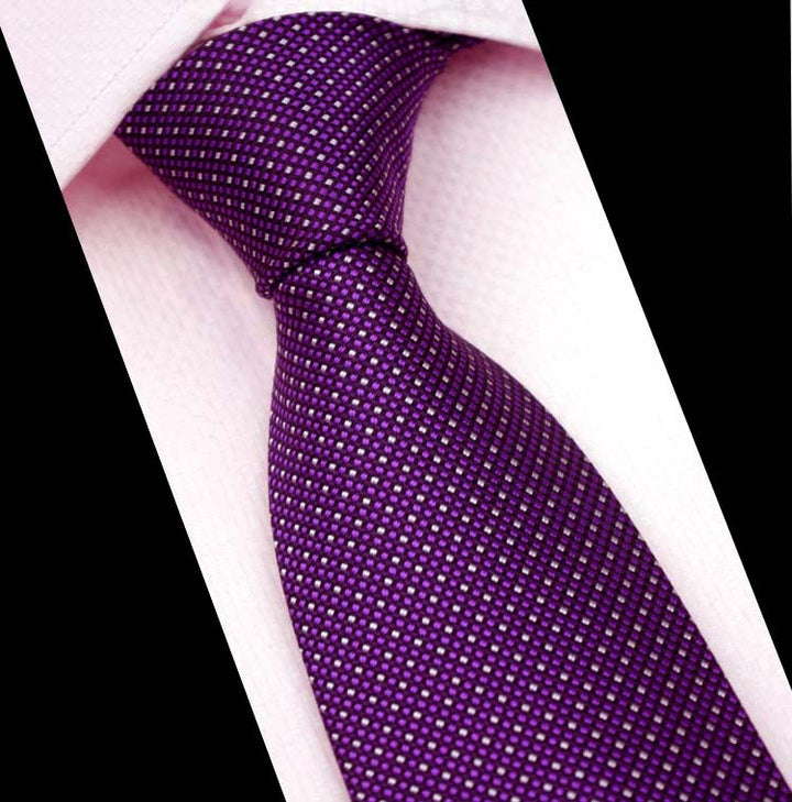 Men's Business Formal Evening Solid Color Tie