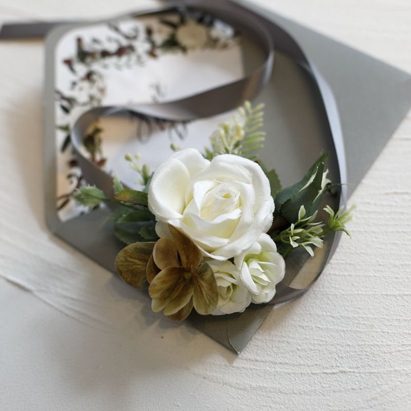 Wedding Flowers Wrist Corsages