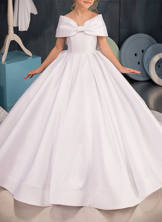 Flower Girl Dresses | Modern Flower Girl Gowns for Weddings - Mondressy