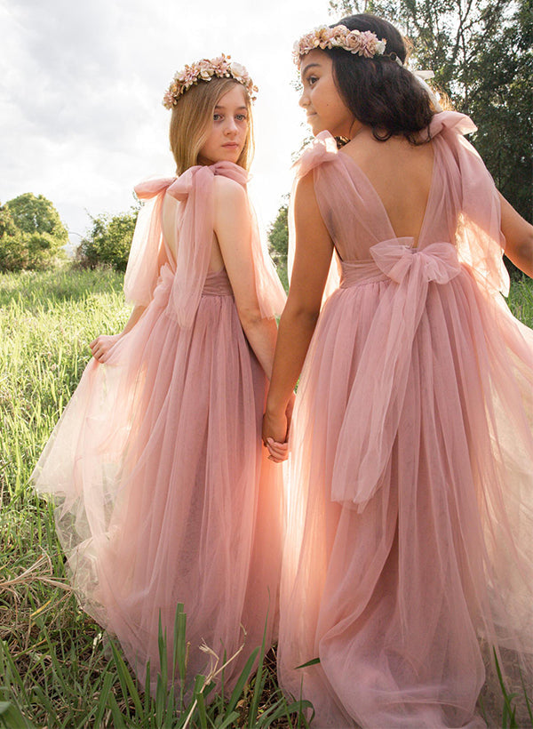 pastel flower girl dress under $50 Amazon.com: VEYOLOB Flower Girl Dress A-Line Floral Embroidered Tulle Lace Long Sleeve Dresses for Wedding Garden Birthday Party Blushing Pink-6M: Clothing, Shoes & Jewelry